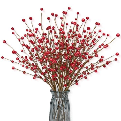 JINGHONG Christmas tree picks, 17 in, 24 pack