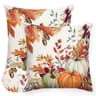 Waterproof fall pillow covers, 18 x 18 in, set of 2
