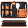 CHRYZTAL pumpkin carving kit, 13 pieces, with case
