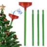 Christmas tree watering funnel, 47 in, large stainless steel tubes
