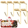 365park stocking holders, set of 6, lightweight metal