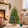 DTNESS 2 ft tabletop tree, 100 branch heads, 60 LED