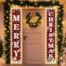 Merry Christmas lighted banner, 71 x 12 in, LED