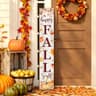 ARTDMT Happy Fall Y'all porch sign, 47.2 in, three wooden boards
