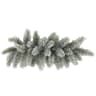 Admired By Nature 27 in swag, 34 tips, frosted with pine cones