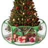Pop-up Christmas tree fence, foldable 6-sided mesh barrier