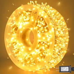 weillsnow fairy lights, 500 LED, 164 ft, with timer