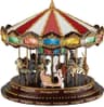 Mr. Christmas Marquee Deluxe Carousel, 15 in, animated and musical