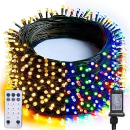 Dazzle Bright color changing Christmas lights, 100 ft, 300 LED, 11 functions