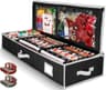 Wrapping paper organizer, fits up to 27 rolls, 6 x 14 x 40 in
