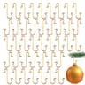 Zanzike ornament hooks, 100 pack, gold