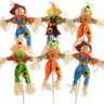 ZAUGONTW scarecrow decorations, 6 pieces