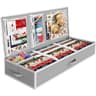 Simple Houseware 41.5 in wrapping paper organizer, fits 40 rolls