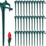 Universal light stakes, 9 in, 100 pack, green