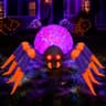 SUNNINO Halloween spider inflatable, 8 ft, LED