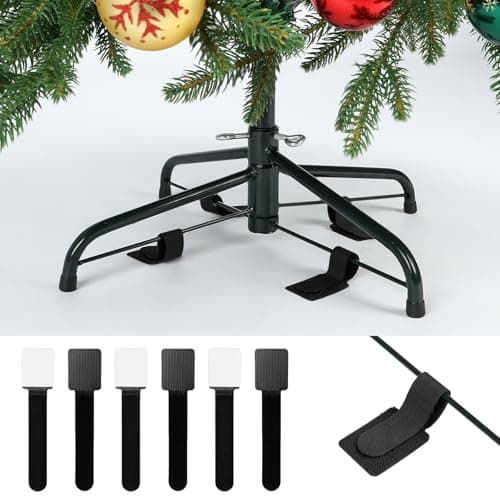 Daifunli Christmas tree wall anchor kit, 12 pieces, no-drill adhesive