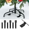 Daifunli Christmas tree wall anchor kit, 12 pieces, no-drill adhesive