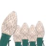 Wintergreen Lighting C7 OptiCore LED, 25 bulbs, 25 ft, commercial, warm white