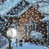 Borelor snowfall LED projector, IP65, RF remote and timer