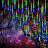 ZPQBEYE snow falling cascading icicle lights