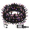 Dazzle Bright Halloween lights, 100 LED, 33 ft, black wire