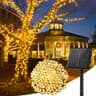 Solar string lights, 72 ft, 200 LED, extra long