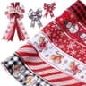 Rinoly wired ribbon, 2.5 in, 6 rolls of 5 yards