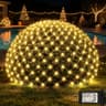 Net lights, 300 LED, 14.8 ft x 5 ft mesh, connectable