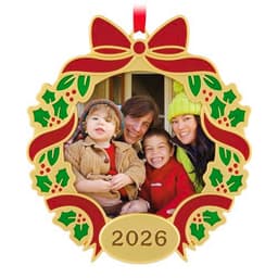 Hallmark Keepsake ornament, Our Family Christmas 2026, photo holder