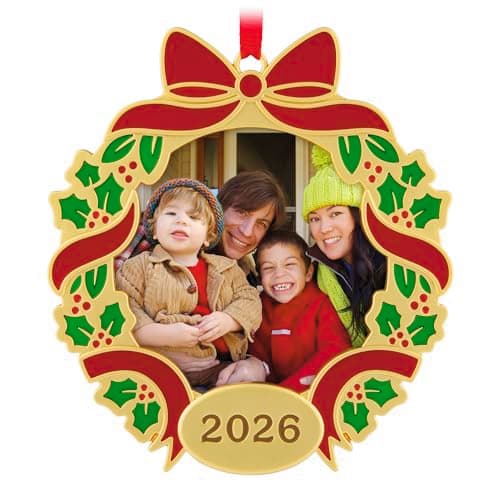 Hallmark Keepsake ornament, Our Family Christmas 2026, photo holder