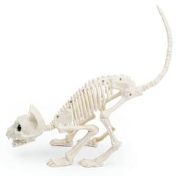 Bmmff Halloween cat skeleton, 13 in, posable joints