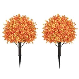 Artificial boxwood topiary bushes, 24 in, set of 2