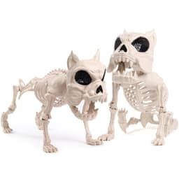 JOYIN posable dog skeletons, 2 pieces, 16 in