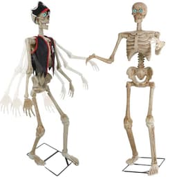 Jenaai IR-activated skeleton animatronic, 5.3 ft