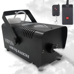 VIRFUN 400 W fog machine, wireless and wired remote