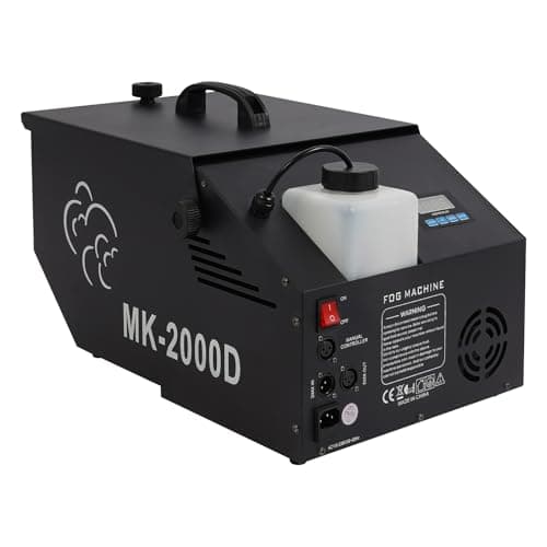 Low-lying fog machine, 1200 W, 5,000 CFM, 860-1,076 sq ft