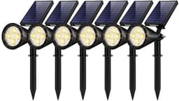 InnoGear solar spotlights, 6 pack, warm white