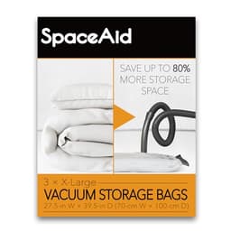 SpaceAid vacuum storage bags, X-Large, 3 pack