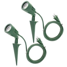 LED Christmas spotlights, 2 pack, 350 lm, 5000K