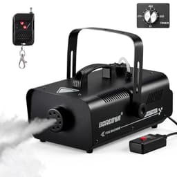 BORGOVA 1000 W fog machine, 1 L tank, timer