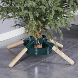 Blissun Christmas tree stand, real trees up to 8 ft
