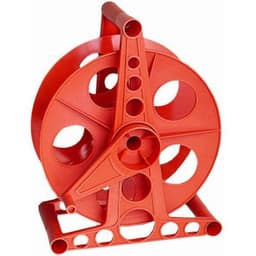 Bayco K-100 cord storage reel with stand, holds 150 ft of 16/3
