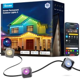 Govee Permanent Outdoor Lights 2, 50 ft RGBIC
