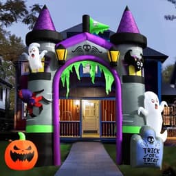 12.5 ft Halloween inflatable archway