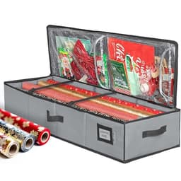 HOLDN' STORAGE wrapping paper container, 600D, 27 rolls