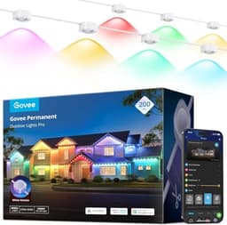Govee Permanent Outdoor Lights Pro, 200 ft, 120 RGBIC LEDs