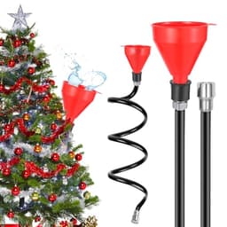 potidure tree watering funnel, 45 in, bendable stainless pipe