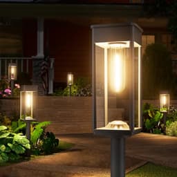 NEWMESSI solar pathway lights, 8 pack, IP65