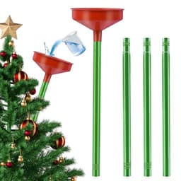 Christmas tree watering funnel, 47 in, large stainless steel tubes