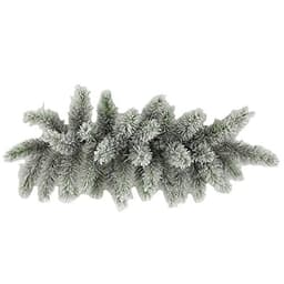 Admired By Nature 27 in swag, 34 tips, frosted with pine cones